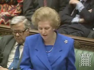 Margaret thatcher queens speech debate 1989 part 6
