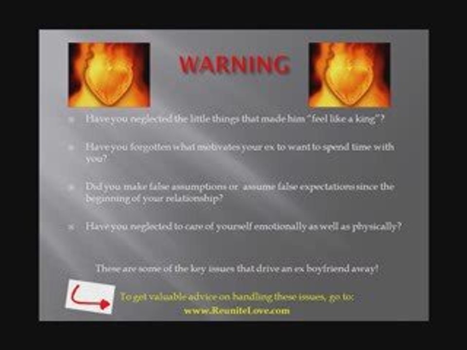 (Getting Your Ex Boyfriend Back) FOR GOOD!