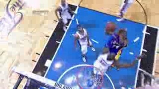 Kobe Bryant gets the falling-away, double-clutch, switching-