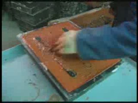 Dekoratif Parke Taşlarının Üretim Aşamaları.