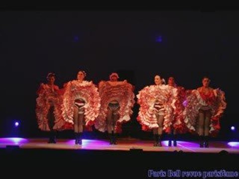 French cancan Paris - téatro del pueblo 2009 - cabaret revue parisienne - cabaret burlesque - pole dance
