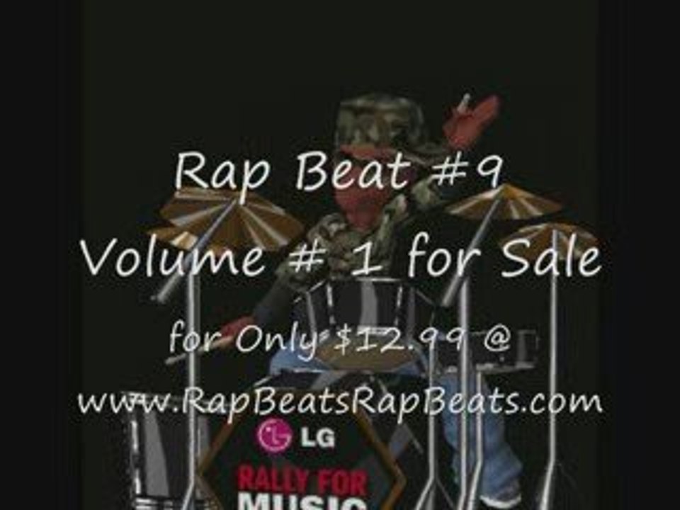 Rap Beat #9 Volume#1 @ http://www.RapBeatsRapBeats.com