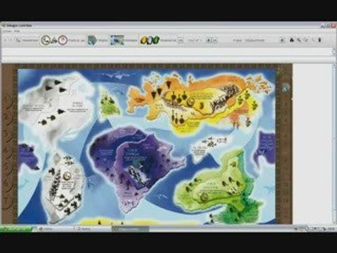 Déluges, le fonctionnement du module sous Vassal Engine
