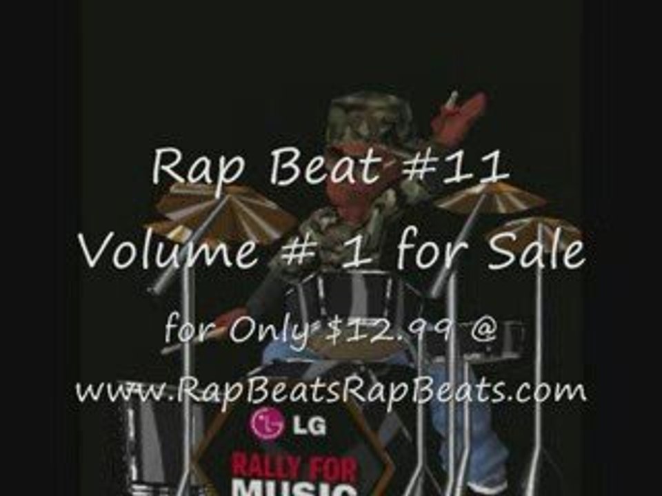 Rap Beat #11 Volume#1 @ http://www.RapBeatsRapBeats.com