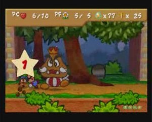 Soluce paper mario / papa mario ma taper :D