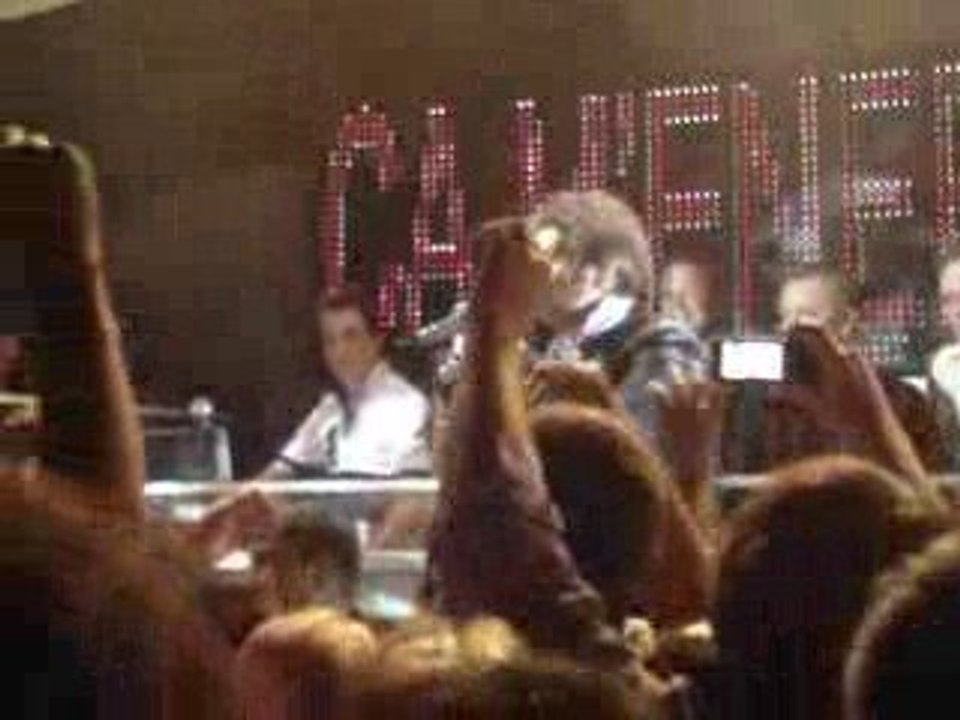 Helmut fritz en live aux planches de Deauville