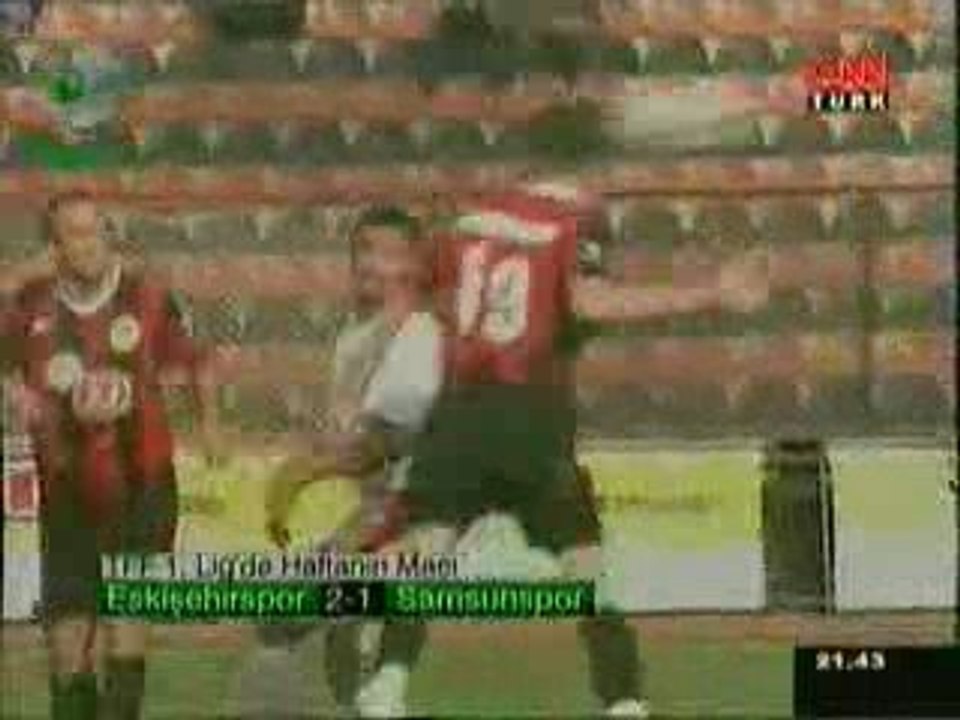 BANK ASYA 1.LİG 2007-2008 12.hafta eskişehirspor-SAMSUNSPOR