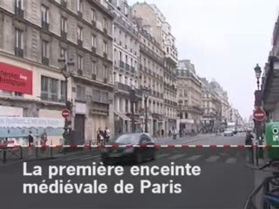 La premiére enceinte médiévale de Paris