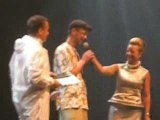 Bastien Dubois reçoit le prix canal   au festival d'Annecy