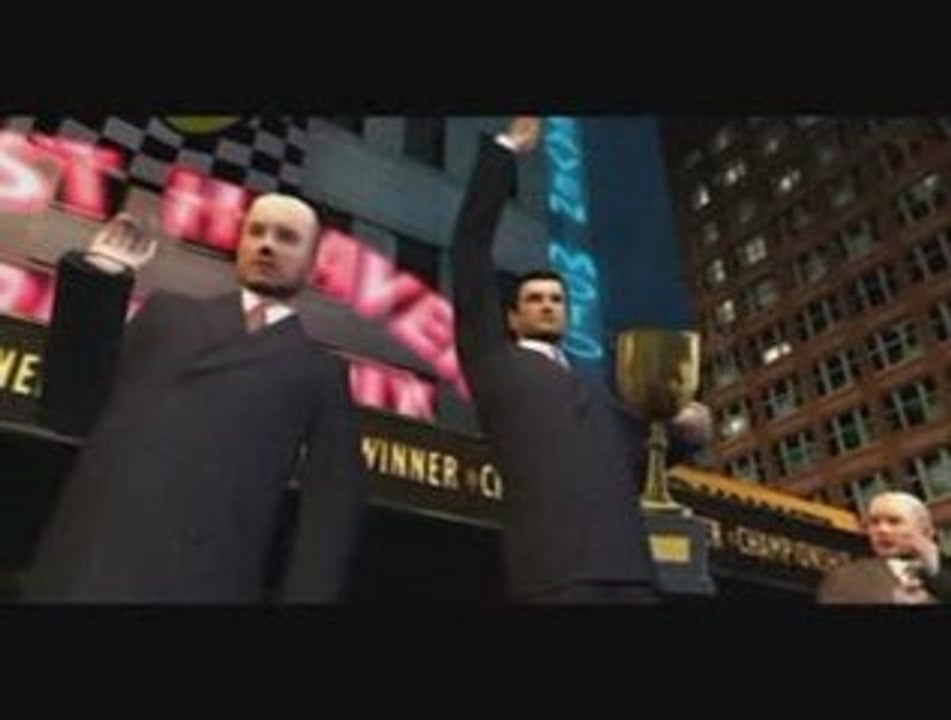Mode Course PS2 - Cinématique de manche remportée