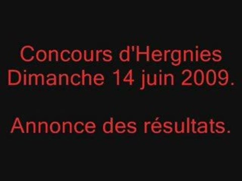 concours d'hergnies 14/06/2009 girls band