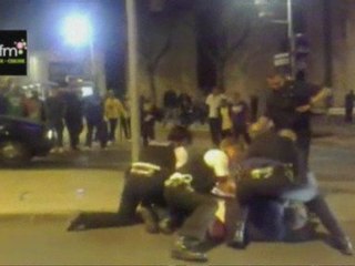 Video of man being tasered and punched by police