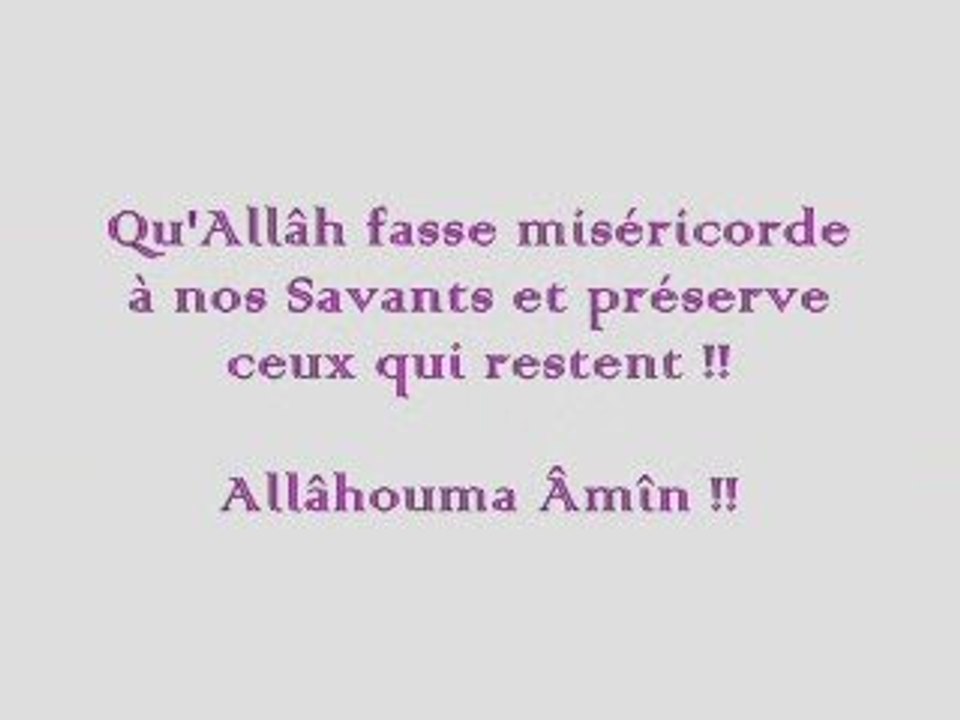 Al albani - ASSALAFI (rahimahoullah)