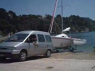 20080621 JMSchwartz : Mise à l'eau Astus 20 et essai Godyoto
