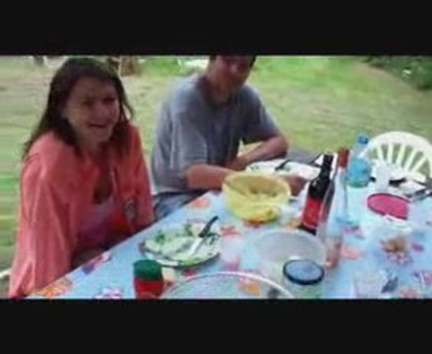 Bucherons à l'étang