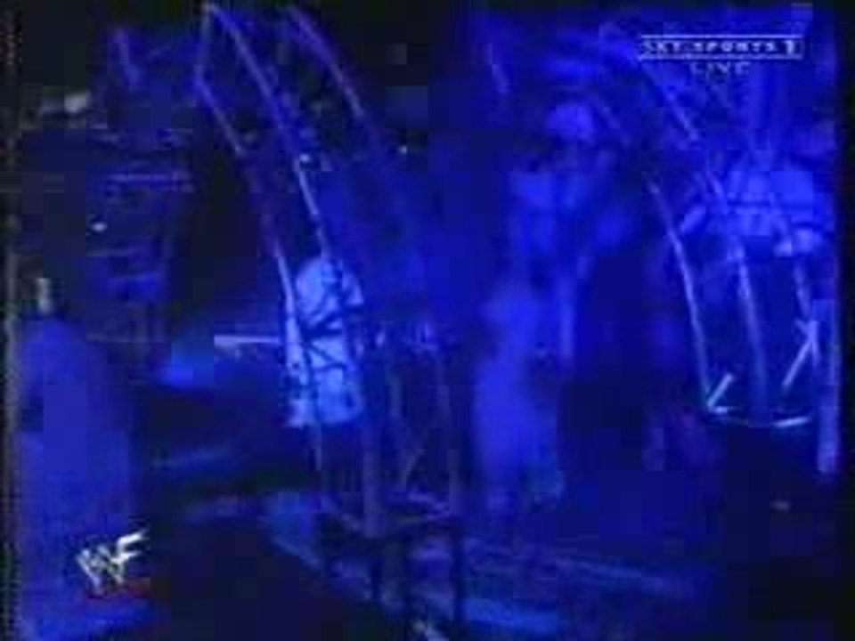 The Undertaker vs. Stone Cold over the edge part 1