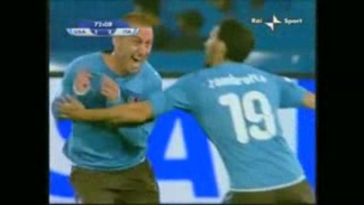 USA 1 - 3 Italy - Coupe des confédérations