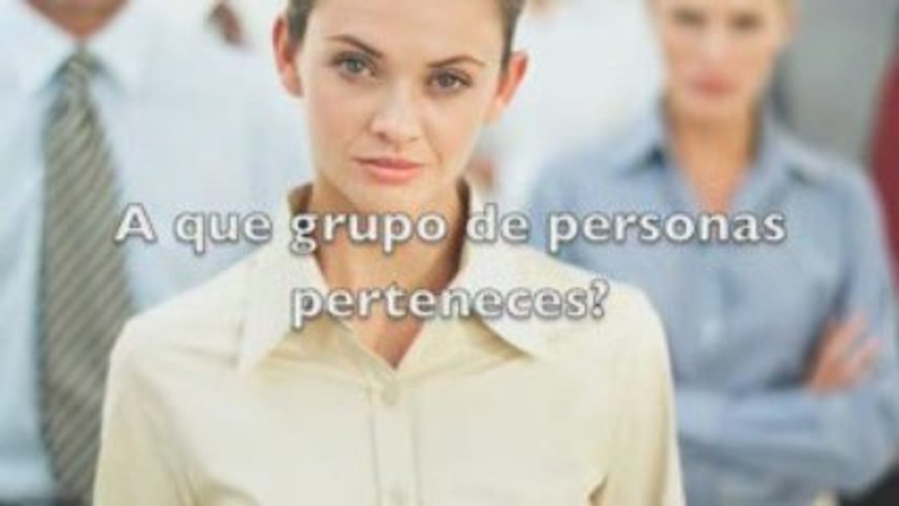 A que grupo perteneces?