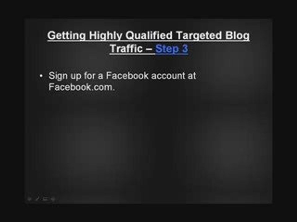 Getting Highly Qualified Targeted Blog Traffic