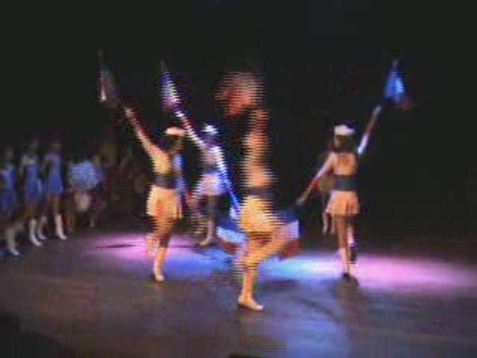 Les majorettes de l'école de musique de Saint-Joseph