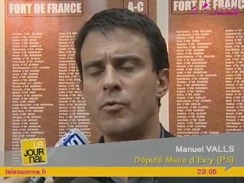 Manuel Valls : Plus de Blancs à Evry - La Polémique ...
