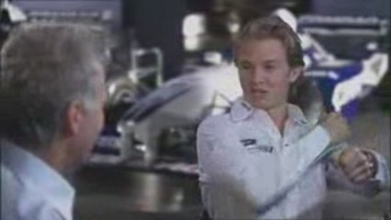 Nico Rosber İngiltre Gp Tanitimi