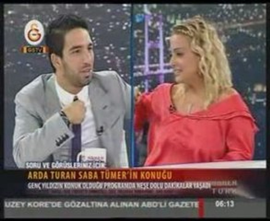 Arda Turan Saba Tümer'in programında