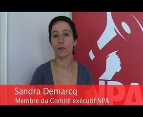 NPA Point actu avec Sandra demarcq 16/06/09