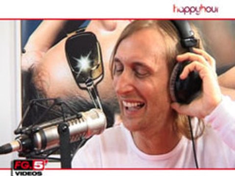DAVID GUETTA EN INTERVIEW CHEZ RADIO FG - HAPPY HOUR