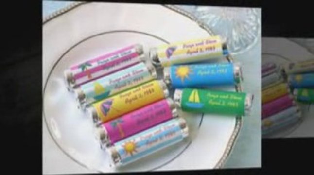 Bridesmaid and Groomsmen Beach Wedding Favors Ideas