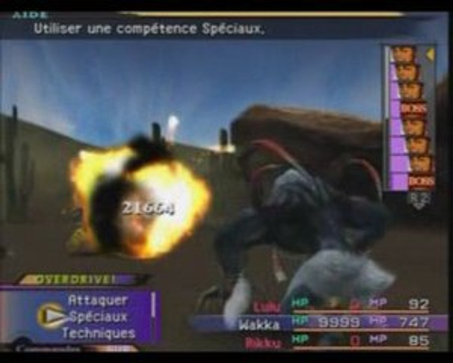 FF10 Wakka Solo - Ifrit Purgateur sans HP Extra