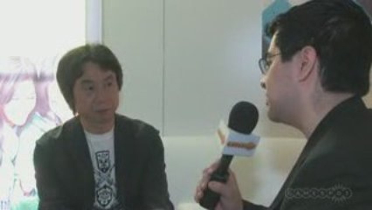 Shigeru Miyamoto E3 2009 Gamespot interview