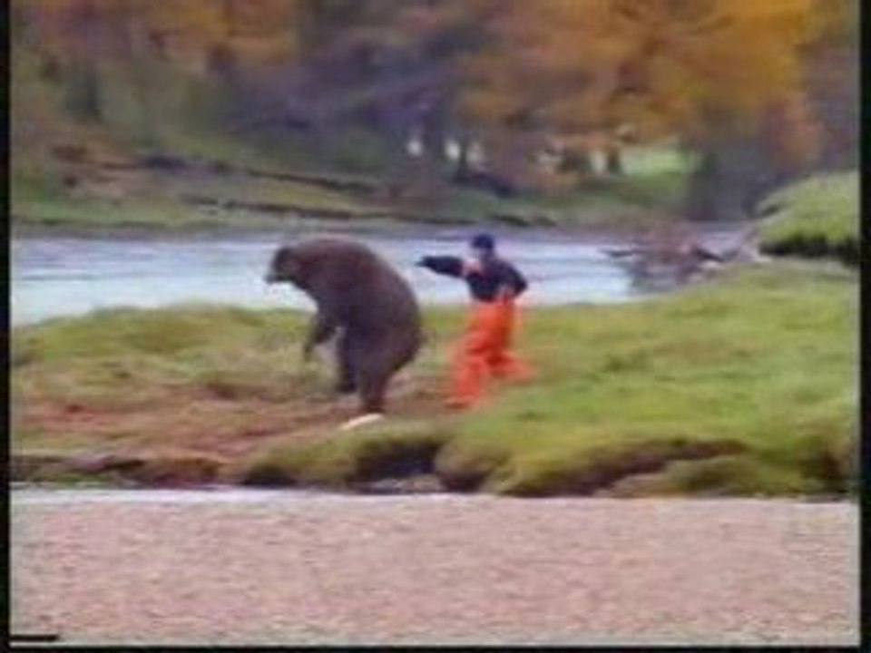 Humour - Pub - La difficile pêche aux saumons en Alaska