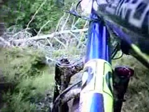 vtt caméra embarquée Aubrac Bike 2009 Chaudes Aigues Cantal