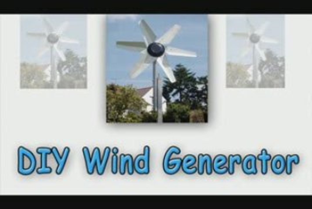 DIY Wind Generator-Dirt Cheap  DIY Wind Generator