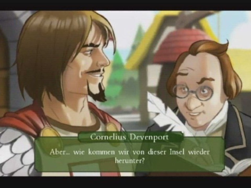 Anno Neue Welt (Wii): Cutscene und Seefahrt