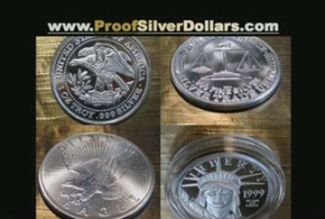 proof silver dollars