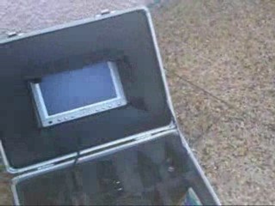 canne à pêche avec caméra vidéo