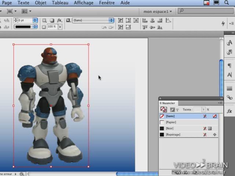 InDesign CS4 : Les options d'importation