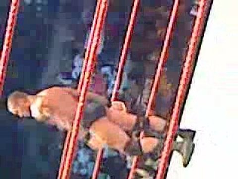 WWE Raw Nîmes - Randy Orton fait son taunt