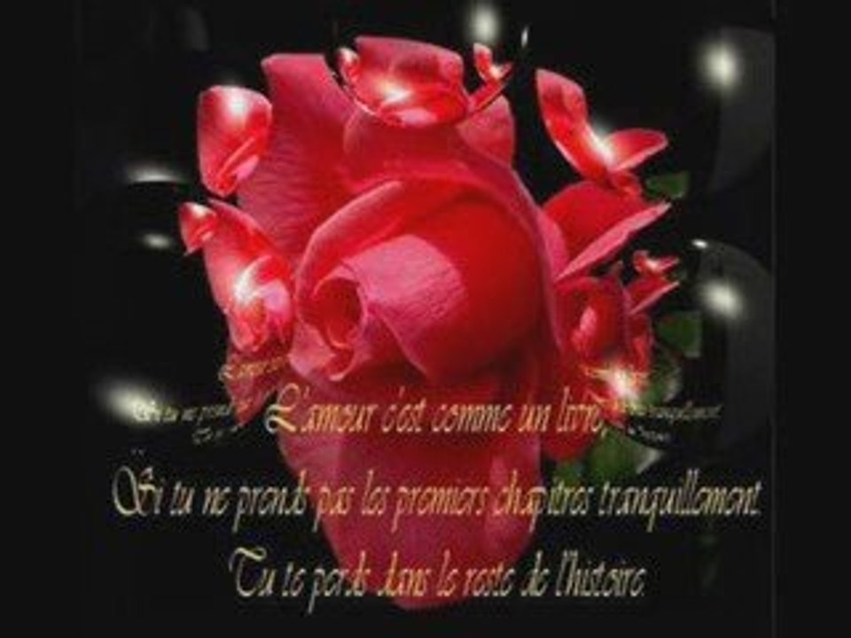 Pour toi mon coeur!