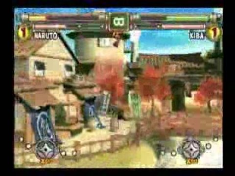 Naruto Ultimate Ninja 2 - Naruto VS Kiba