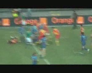 Le match Stade Français Perpignan de l'intérieur
