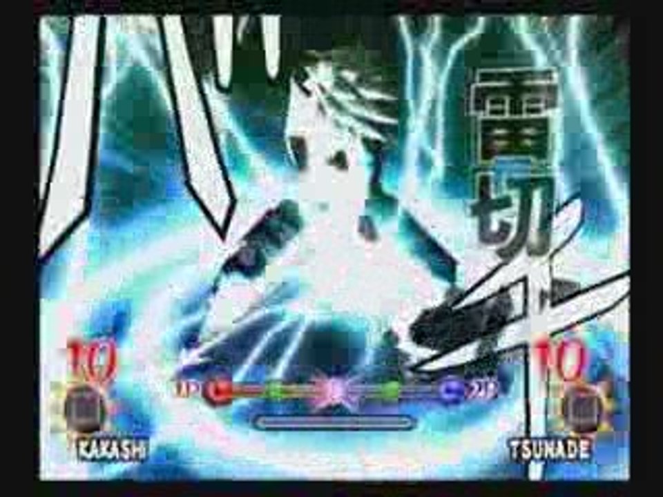 Naruto : Ultimate Ninja 2 - Kakashi VS Tsunade