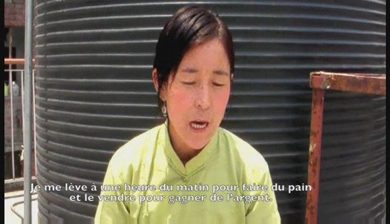 Interview de Lhamo Tso, épouse du Réalisateur tibétain Dhond