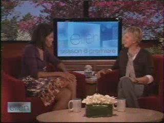 Michelle Obama au Ellen Show Part 1