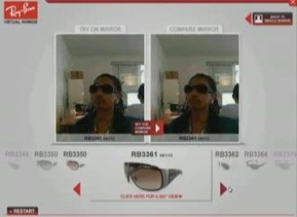 Rayban double mirror