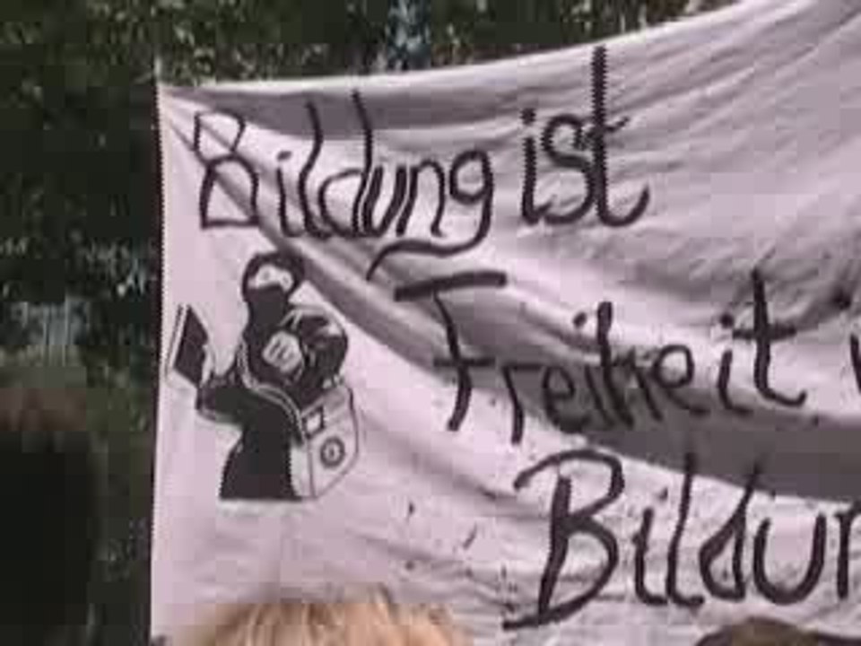 Manifestation lycéens et étudiants Cologne