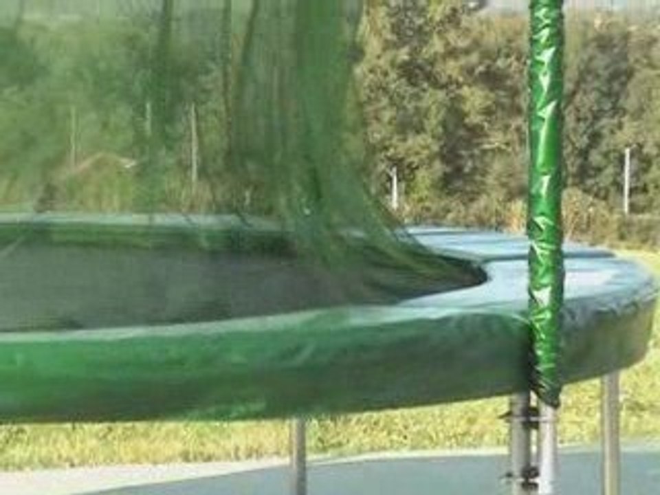 Trampoline avec filet