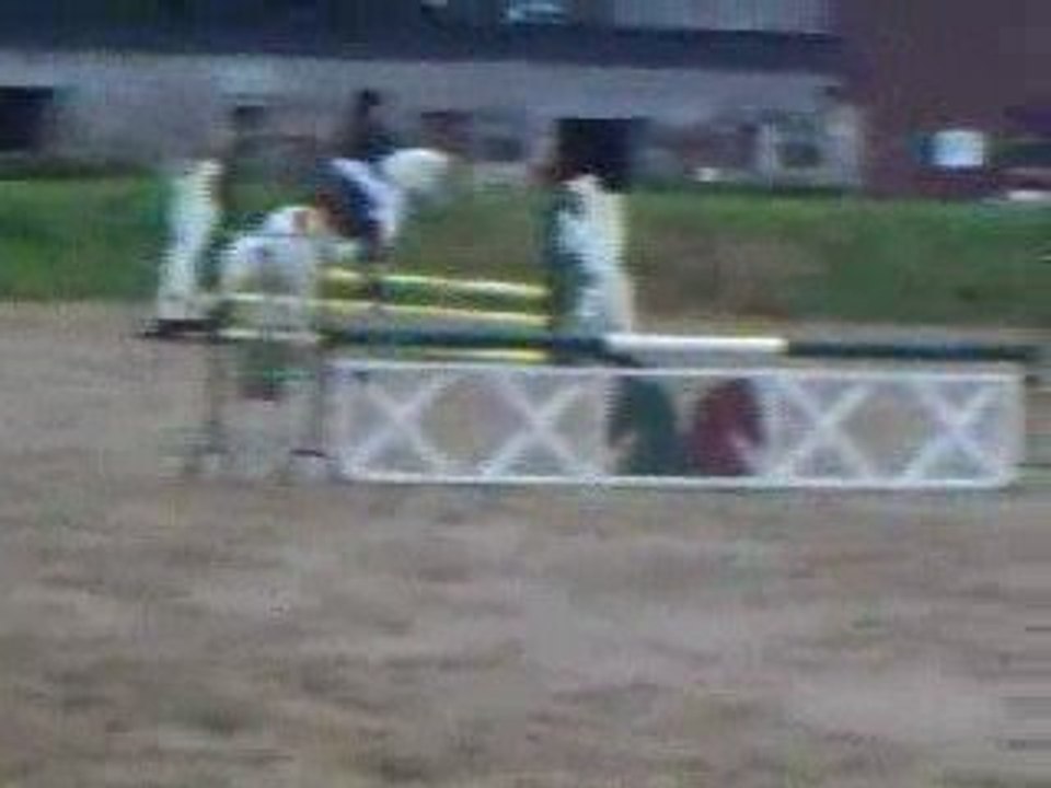 chipie et lorrie au concour a étretat